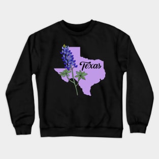 Texas Bluebonnet Crewneck Sweatshirt